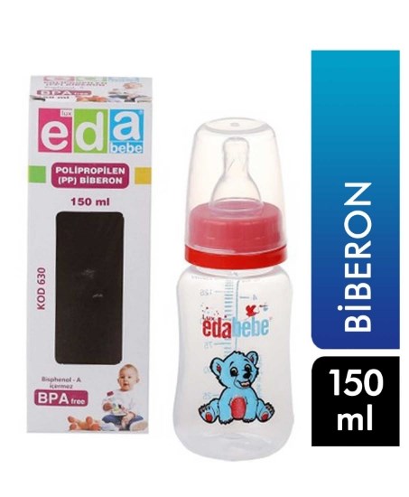 Lüks Eda PP Kulplu Biberon 150 cc