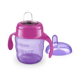 Philips Avent SCD551/03 Eğitici Damlatmaz Bardak 6+ Ay 200 ml - Mor