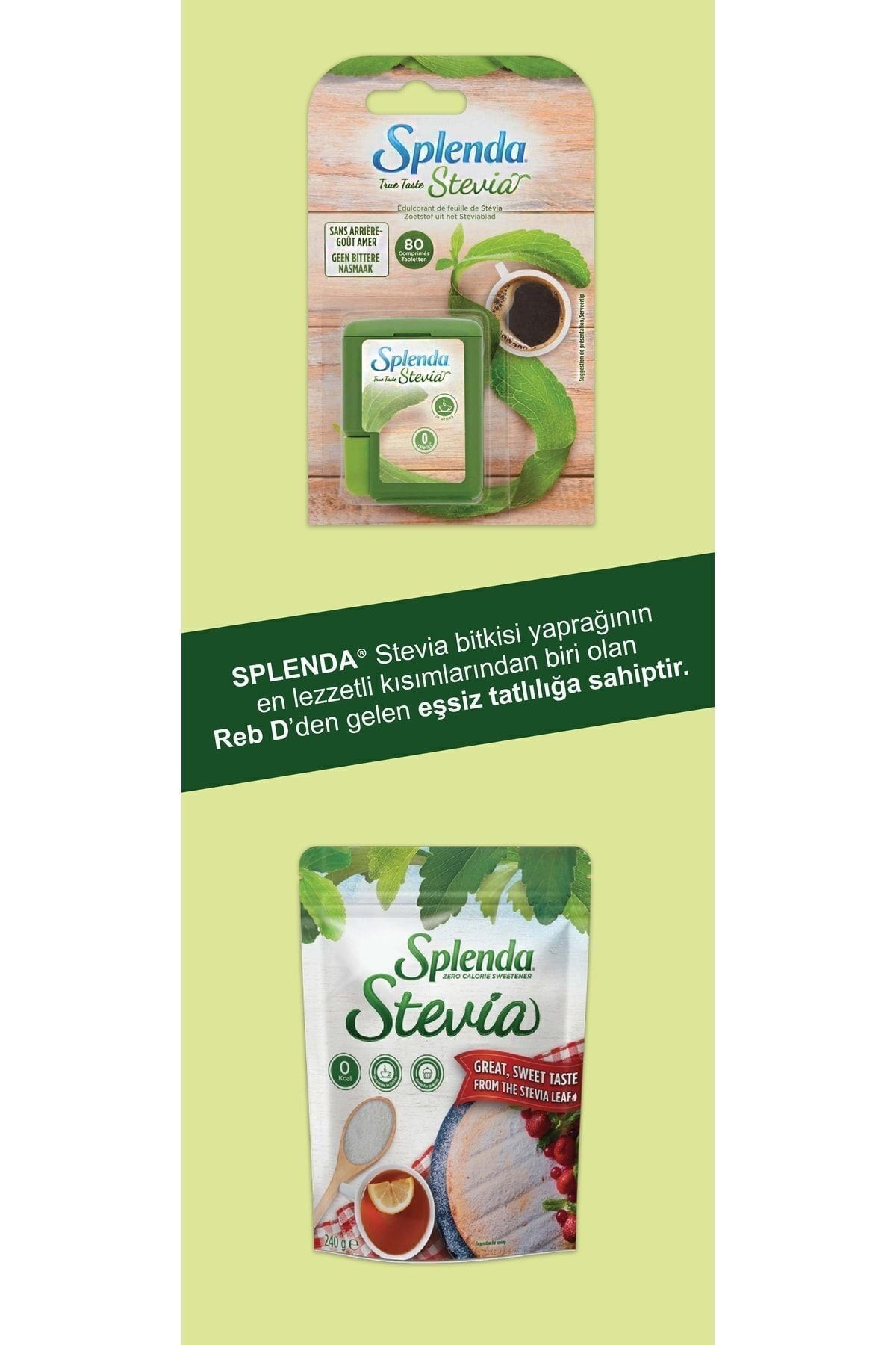 Splenda Stevia 80 Tablet