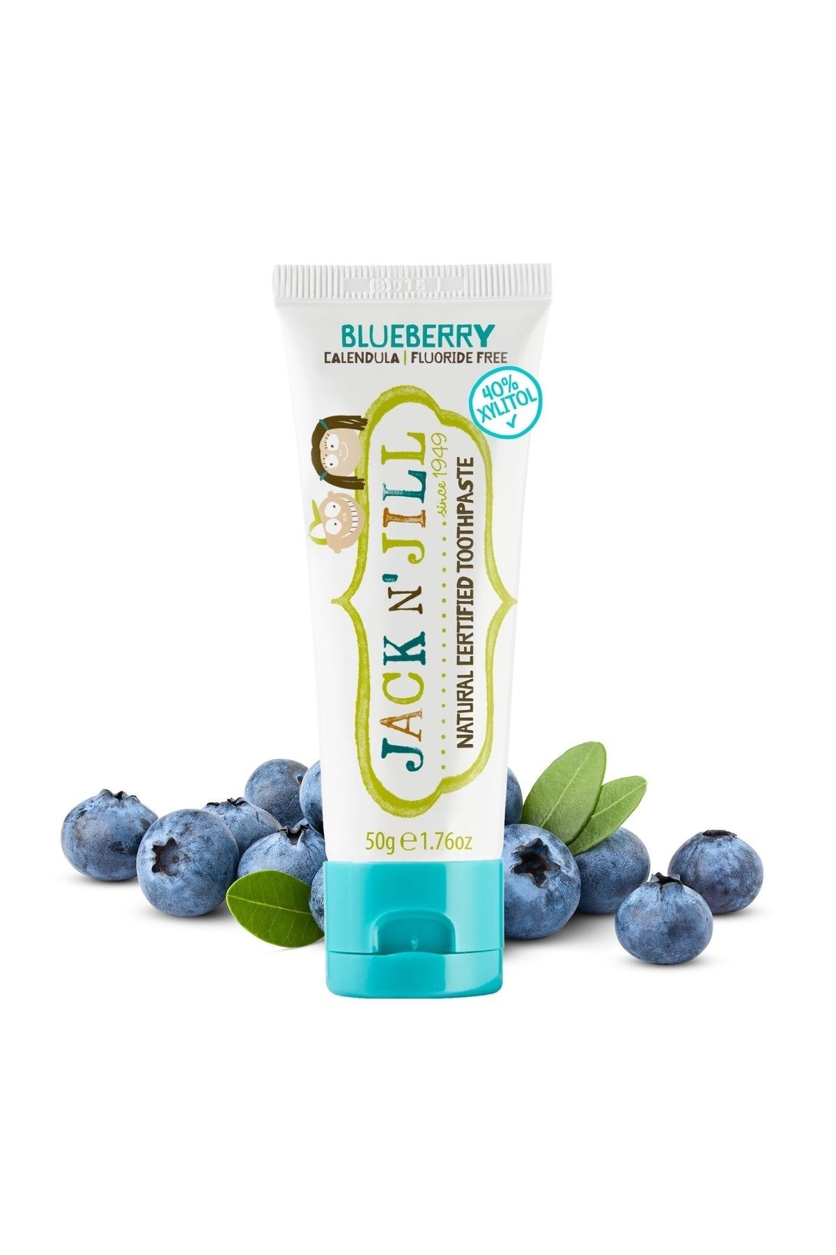 Jack N’ Jill Blueberry Yaban Mersin Aromalı Doğal Diş Macunu 50 gr