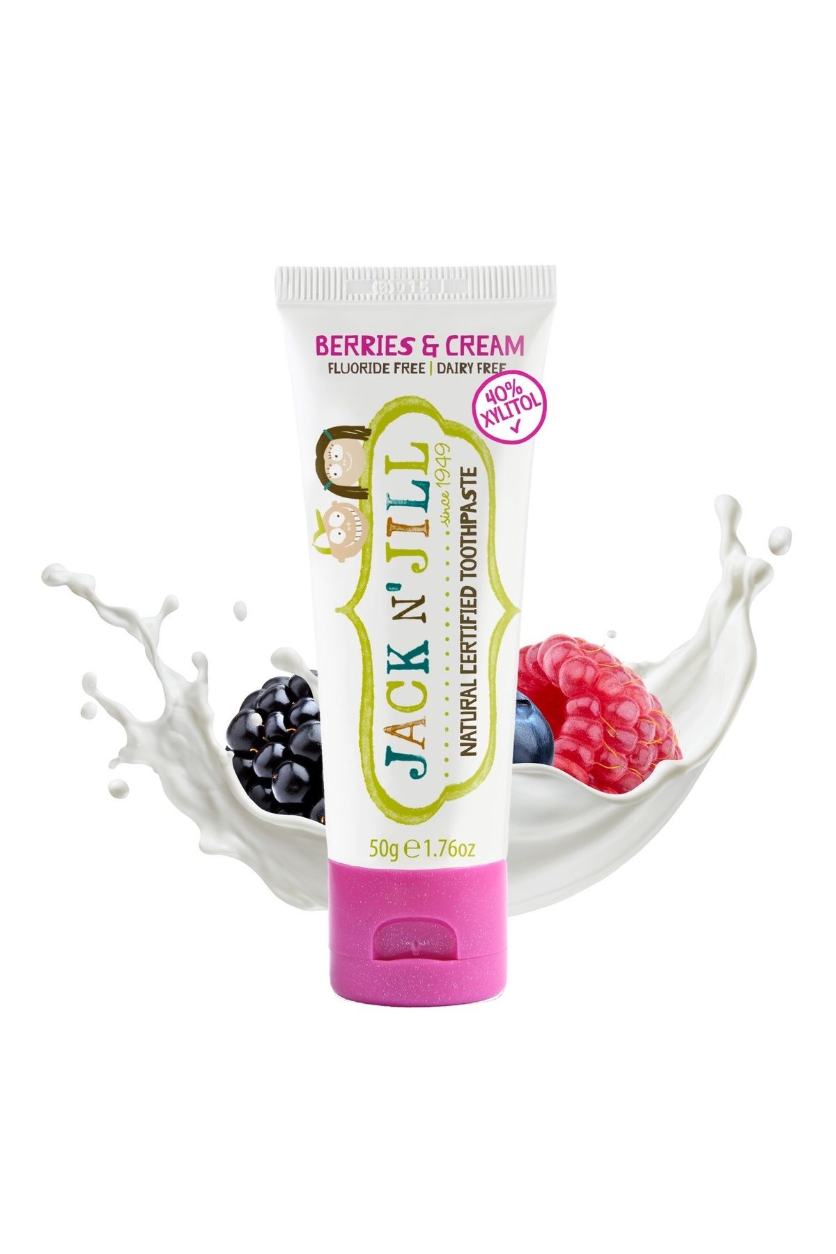 Jack N’ Jill Doğal Diş Macunu Organik Orman Meyveli 50 gr