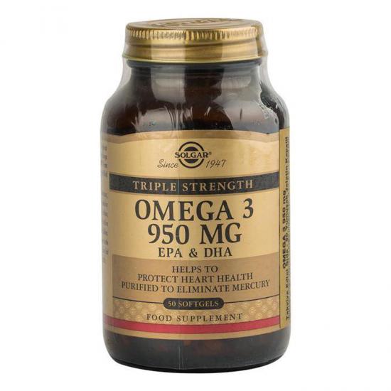 Solgar Omega-3 950 mg 50 Kapsül