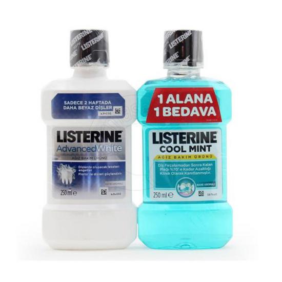 Listerine Advanced White + Cool Mint 250 ml - 1 Al