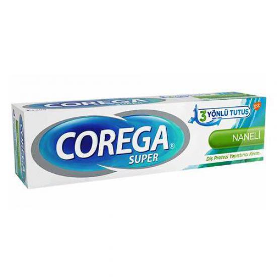 Corega Super Protez Yapıştırıcı Krem Naneli 40 gr