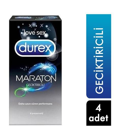 Durex Geciktiricili Maraton Prezervatif 4lü