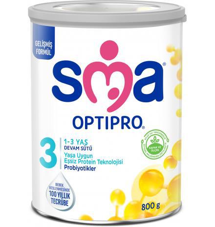 SMA 3 Optipro Probiyotik 1-3 Yaş Devam Sütü 800 gr