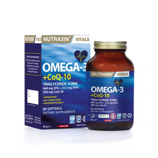 Nutraxin Vitals Omega-3 Ultra 2500 mg 30 Softgel