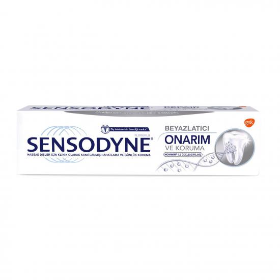 Sensodyne Beyazlatıcı Onarım ve Koruma Diş Macunu