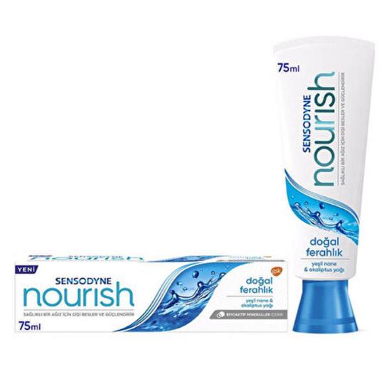 Sensodyne Nourish Doğal Ferahlık Diş Macunu 75 ml