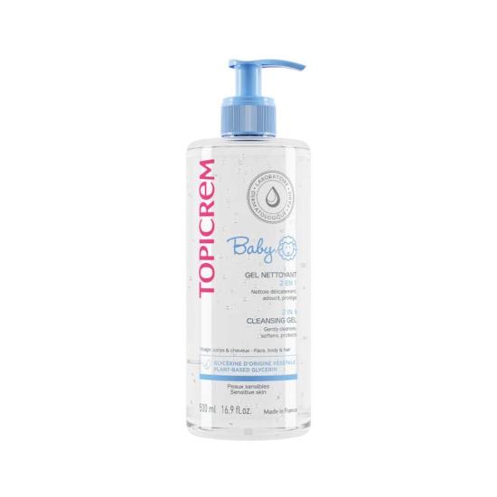 Topicrem 2 in 1 Cleansing Gel 500 ml