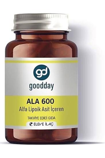 Goodday Alfa Lipoik Asit ALA600 60 Kapsül
