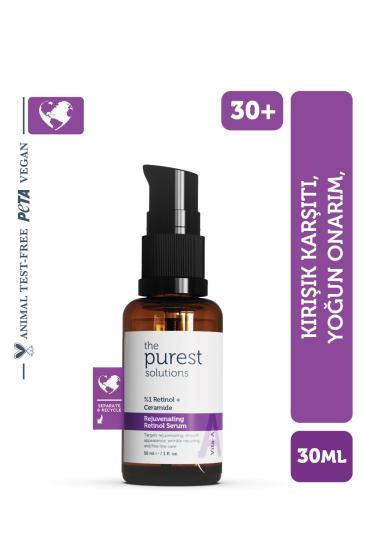 The Purest Solutions Vita-A Rejuvenating Retinol Serum (%1 Retinol + Ceramide) 30 ml