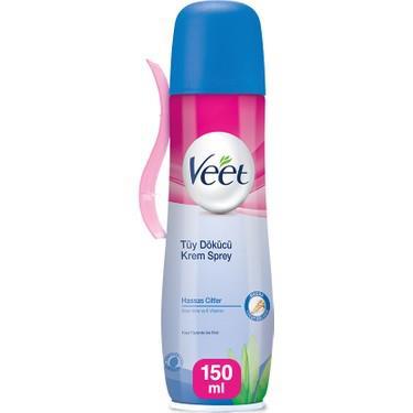 VEET SPREY KREM HASSAS 150 ML (MAVİ)