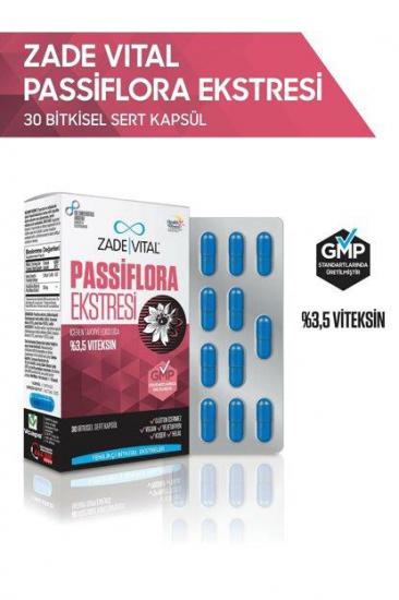 Zade Vital Passiflora 30 Kapsül