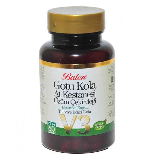 Balen Gotu Kola & At Kestanesi & Üzüm Çekirdeği 35