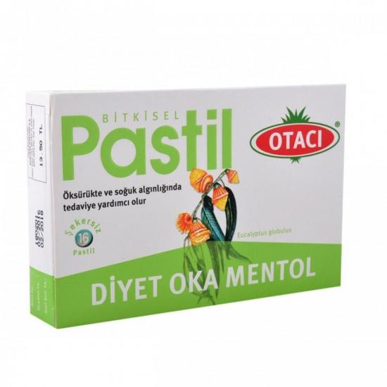 Otacı Oka Mentol Diyet Pastil 16 Adet