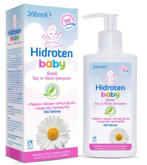 Hidroten Baby Saç ve Vücut Şampuanı 200 ml