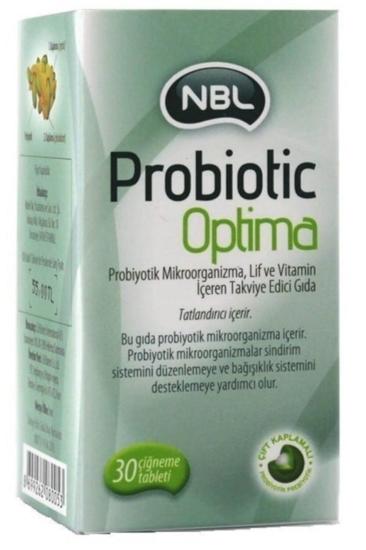 Nobel Probiotic Optima - 30 Çiğneme Tableti
