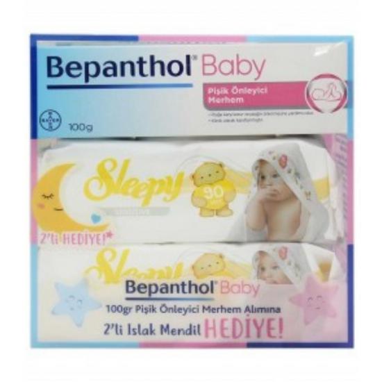 Bepanthol Baby Pişik Önleyici Merhem 100 gr + Slee